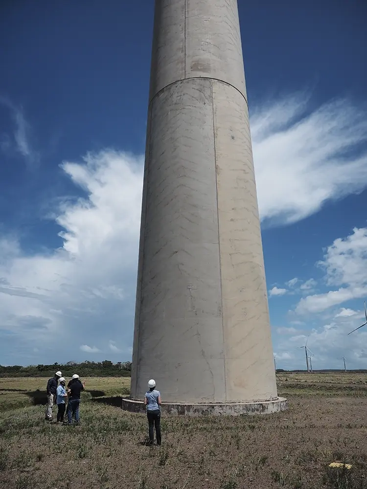 Hero: Wind power installations