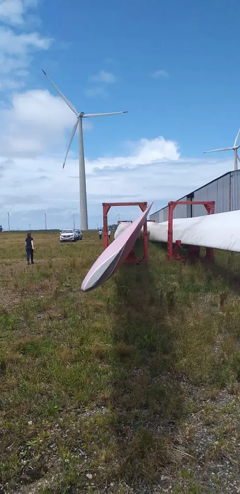 Wind power installations